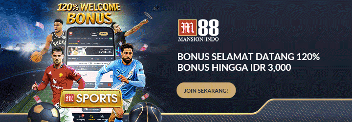 Animasi informasi tentang berbagai produk taruhan M88